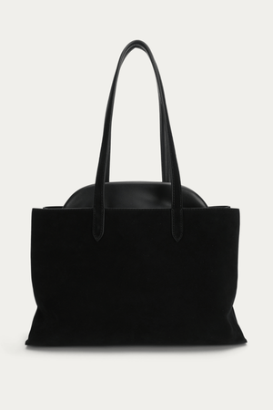 MR VAULT TOTE BLACK SUEDE