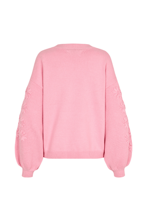 MUSA KNIT JUMPER NEON PINK