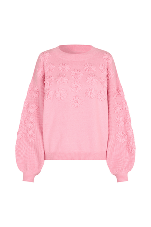 MUSA KNIT JUMPER NEON PINK