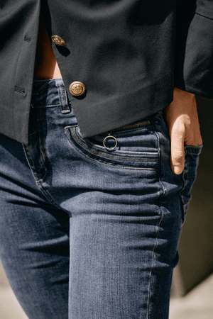 NAOMI COLLA JEAN DARK BLUE