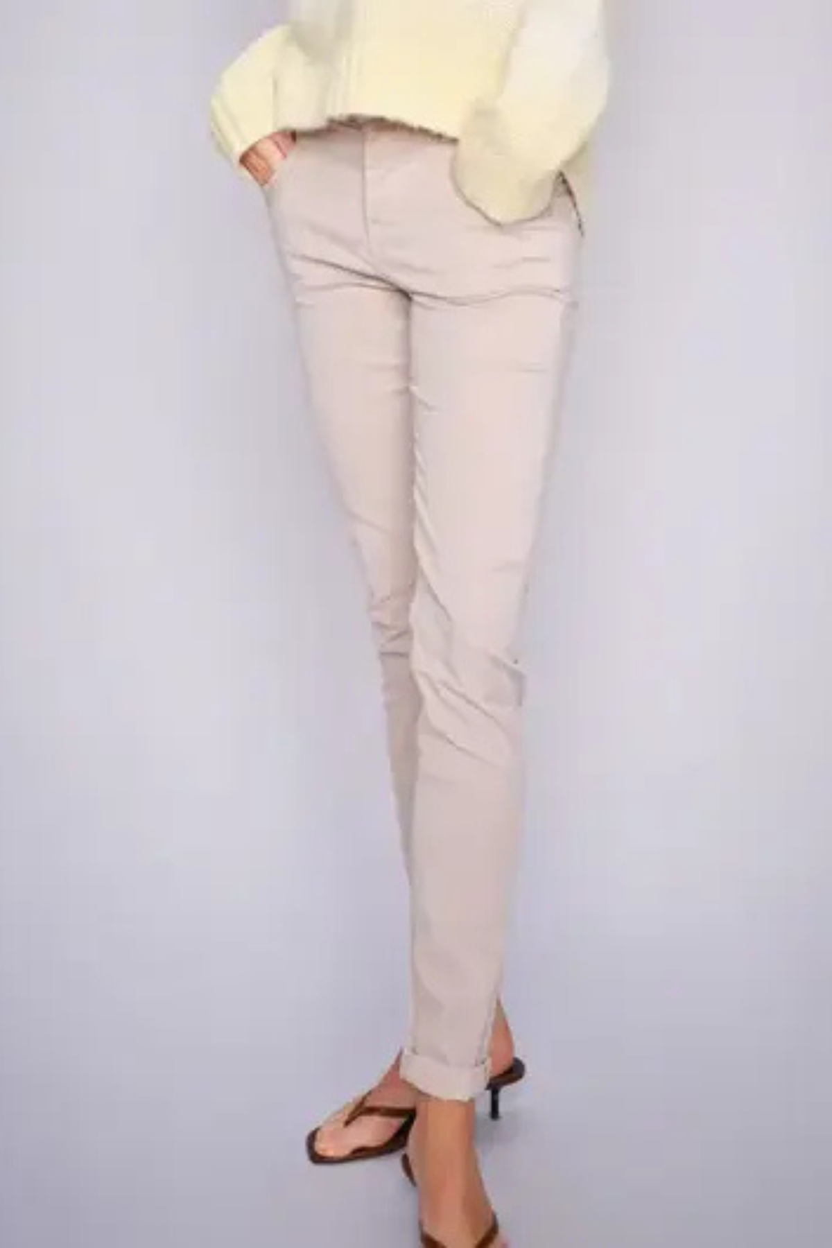 NAOMI TREASURE PANT FEATHER GRAY