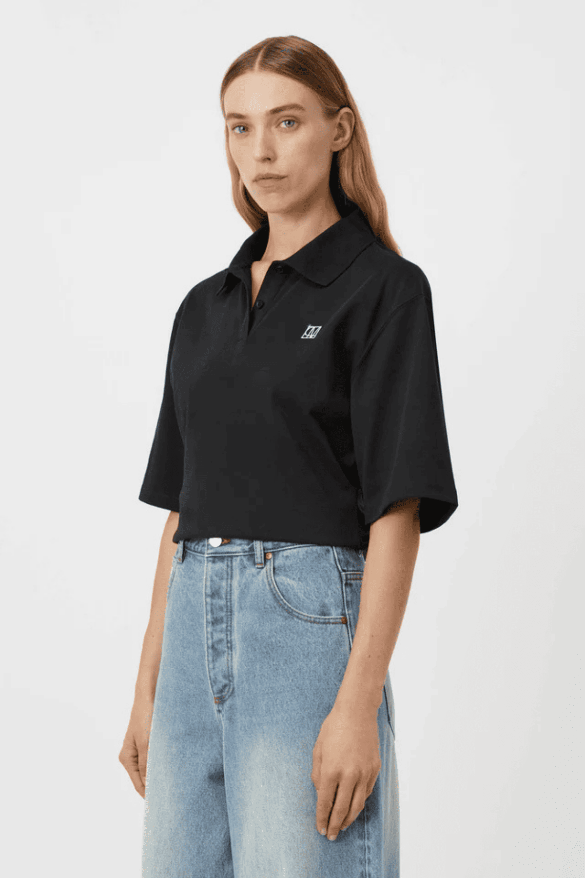 NERINE POLO SHIRT BLACK