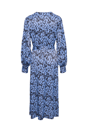 NIKOLE LONG DRESS BLUE