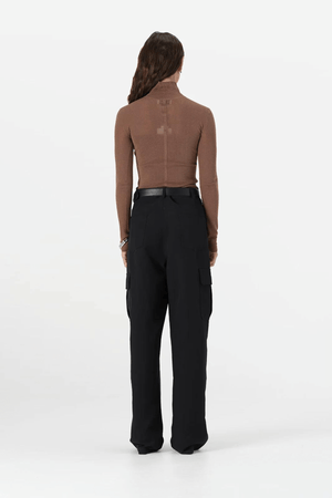 ODETTE KNIT TOP TAN