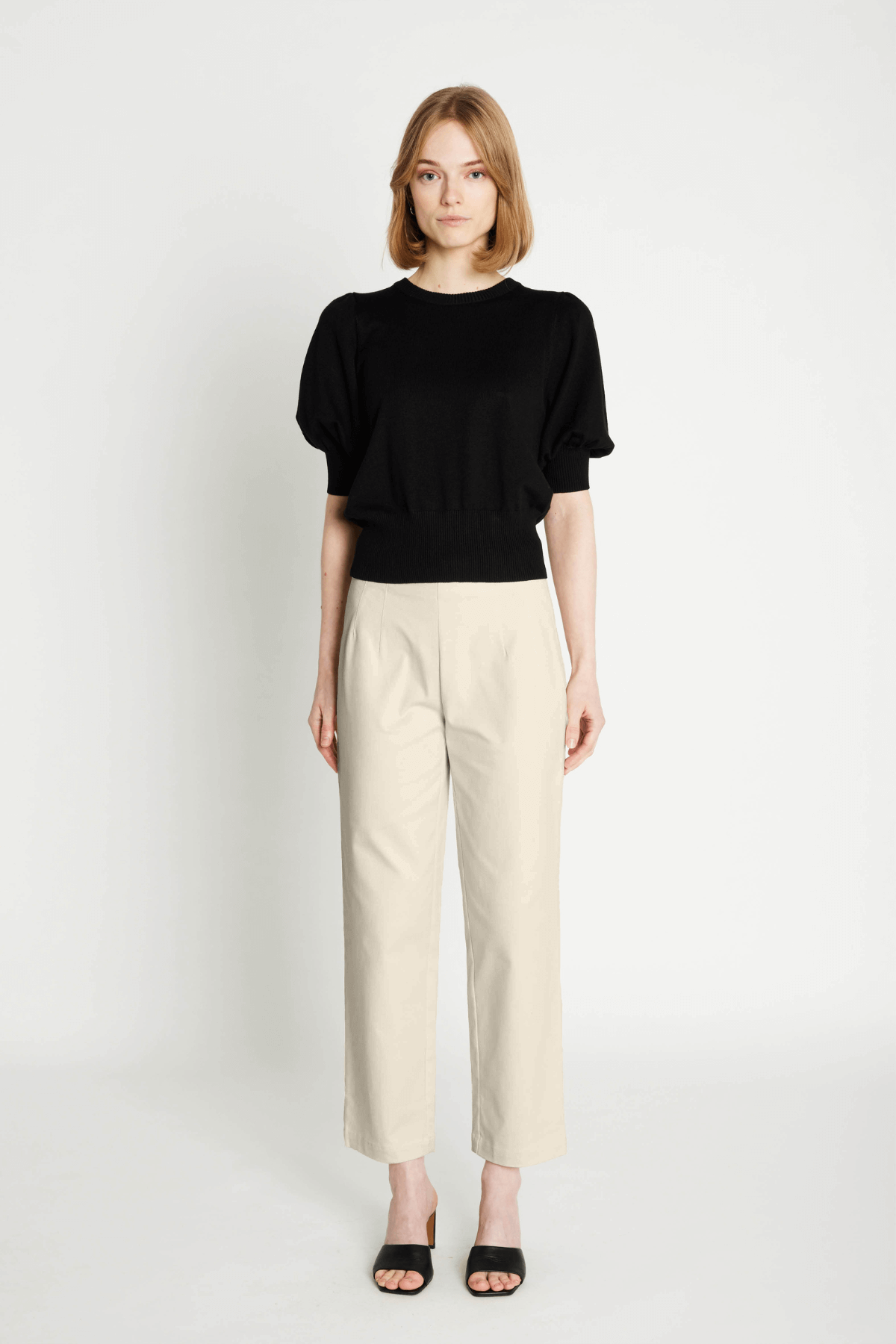 OLANA REGULAR PANTS OFF WHITE