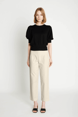 OLANA REGULAR PANTS OFF WHITE