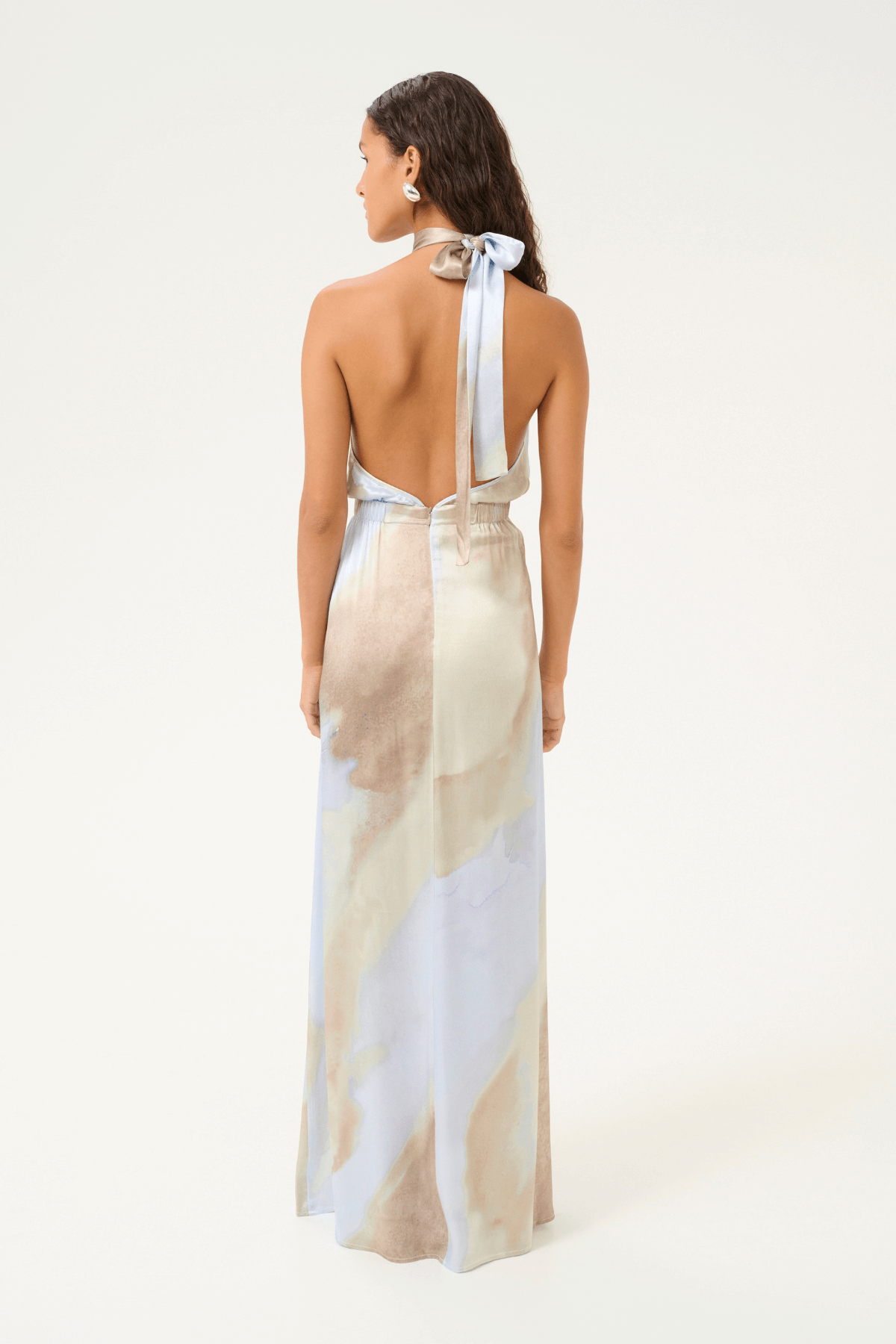 OLGA LONG DRESS OLGA PRINT HEATHER