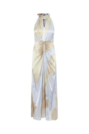 OLGA LONG DRESS OLGA PRINT HEATHER