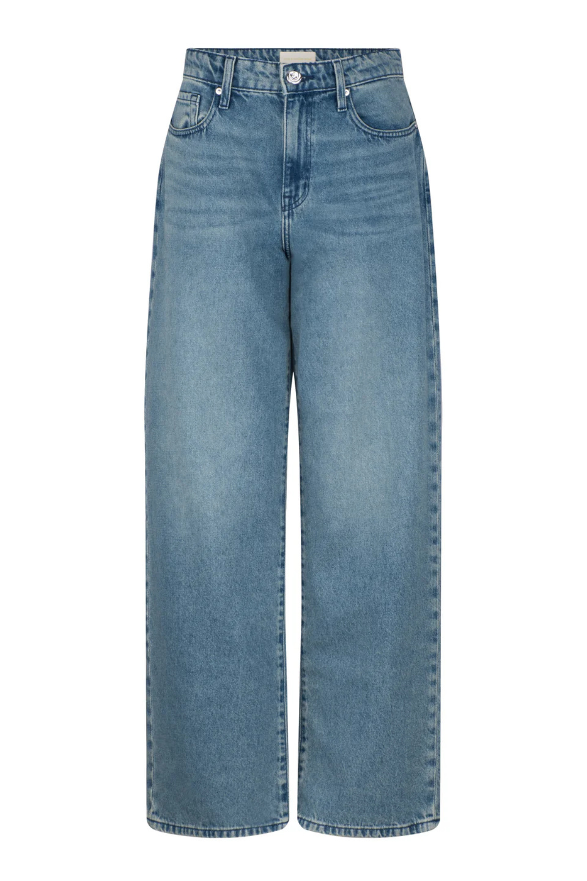 OLIVE MID SLOUCHY WIDE JEAN MARINA MID BLUE