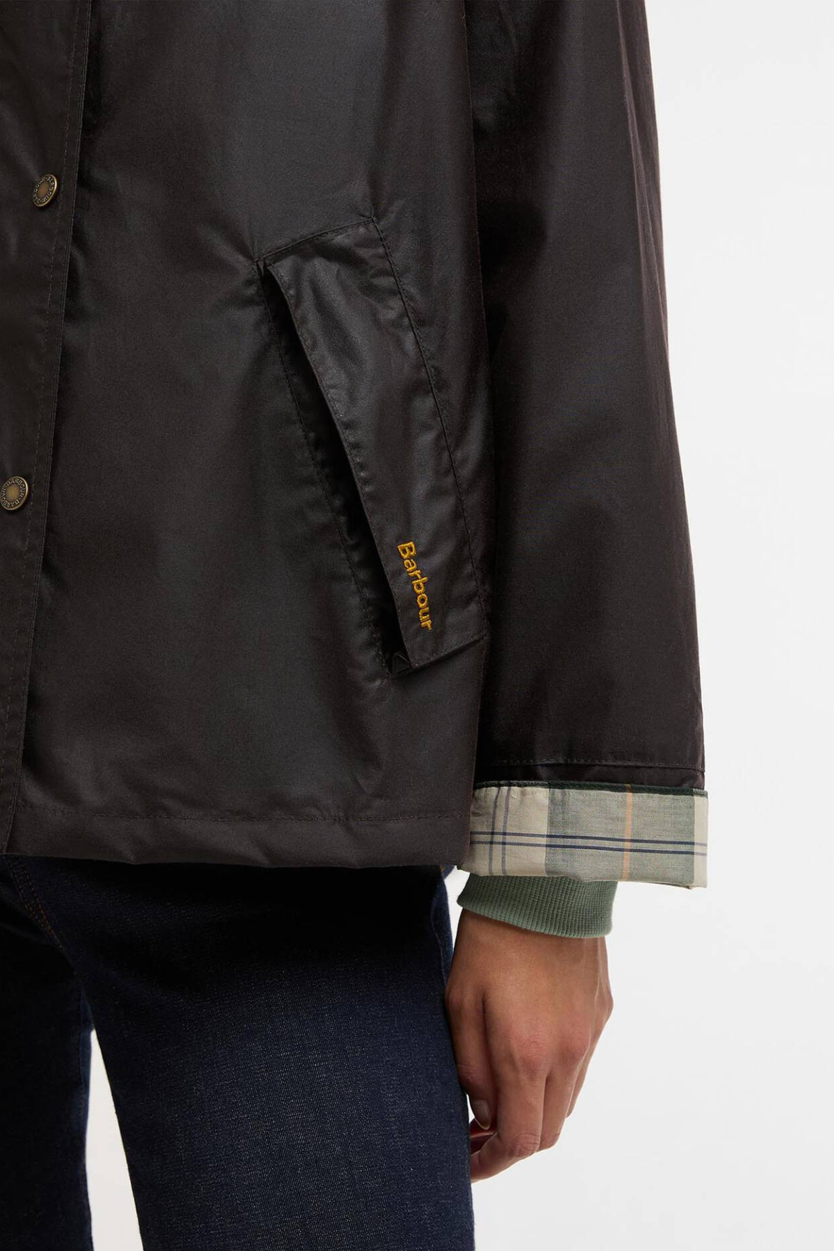 ORNELLA WAX JACKET RUSTIC/ANCIENT