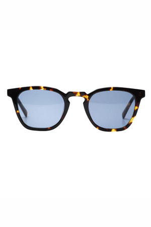 PAGE XL SUNGLASSES BROWN TORT BLUE LENS
