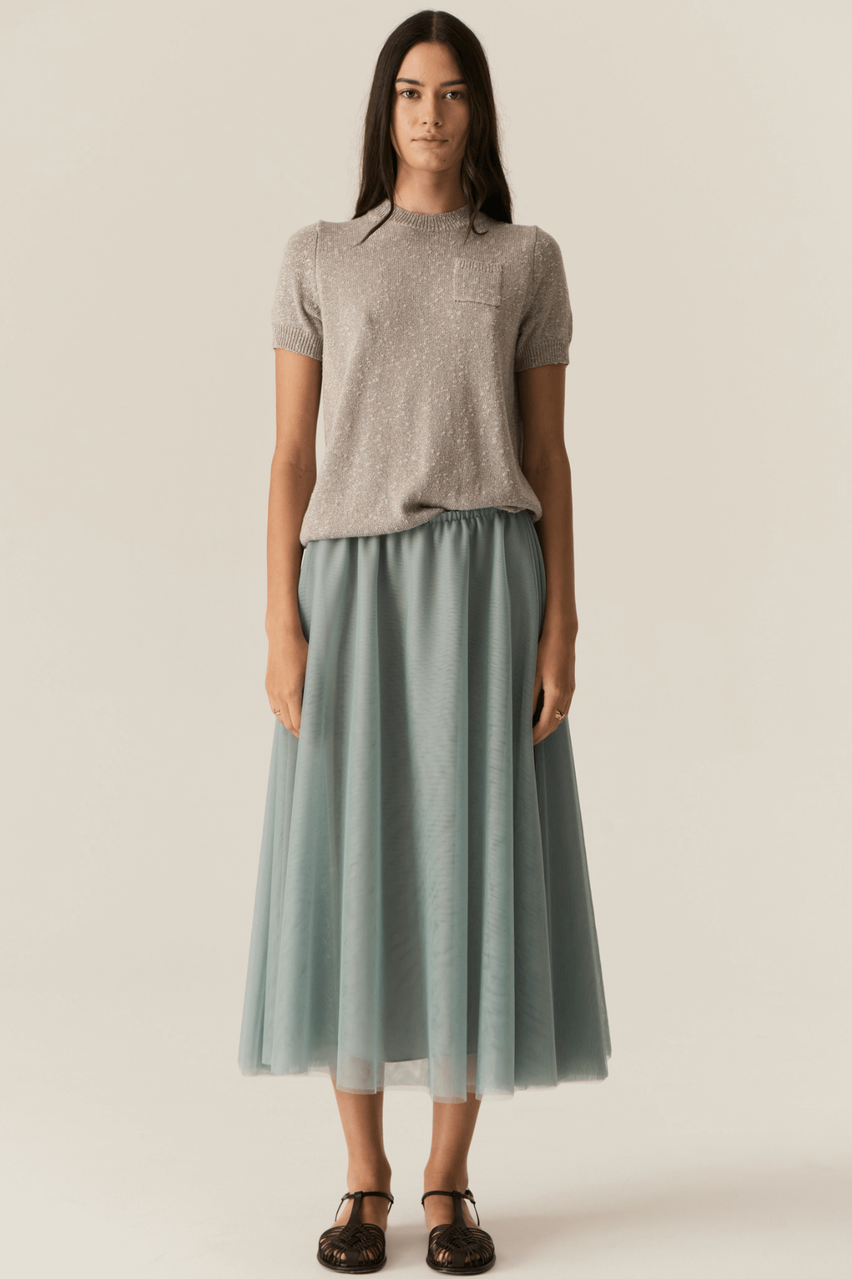 PAX LUREX TEE STONE
