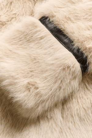 PEARLY FUR COAT SILVER CLOUD