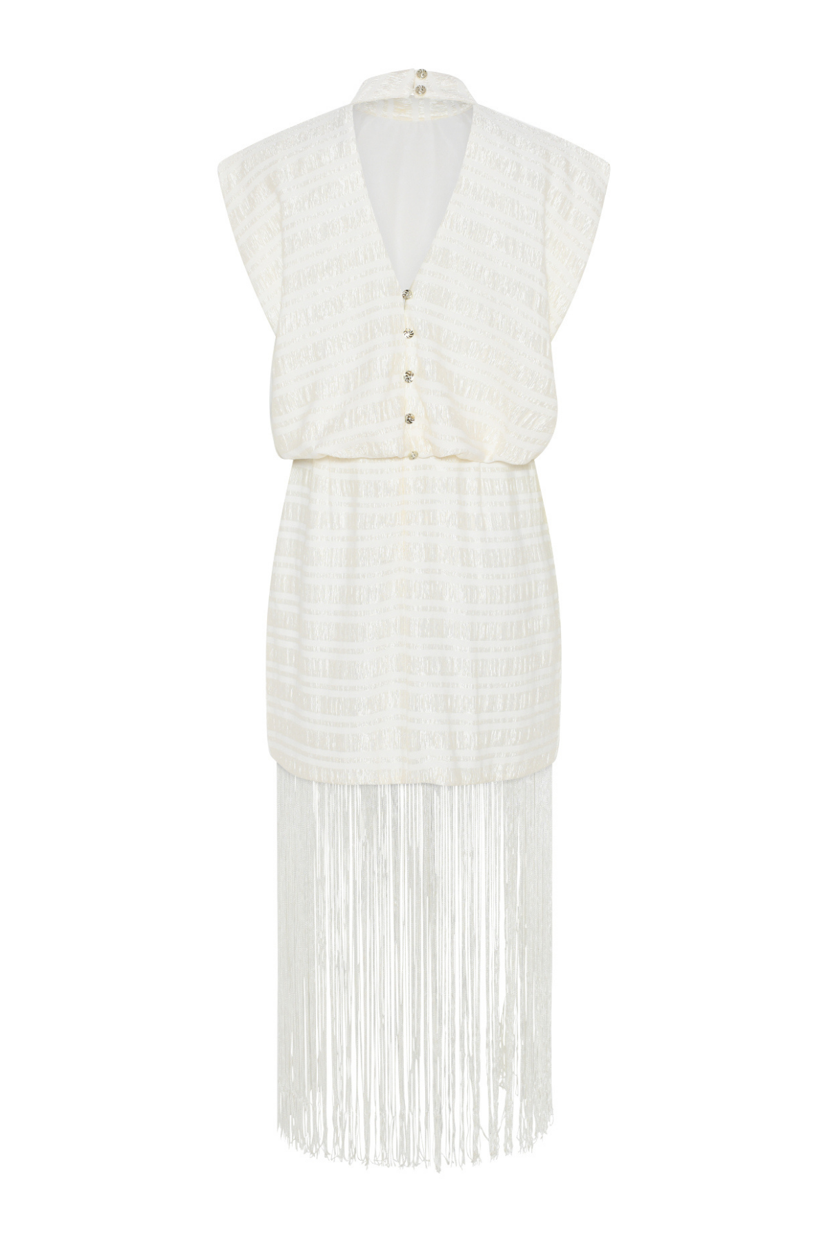 PENTZIA MALISA DRESS SNOW WHITE