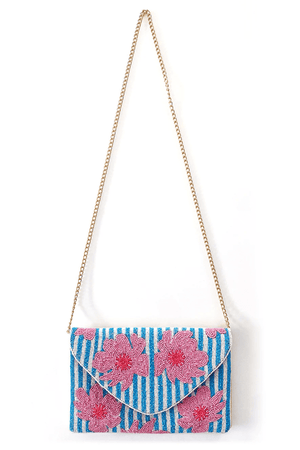PETITE FLEUR BEADED BAG