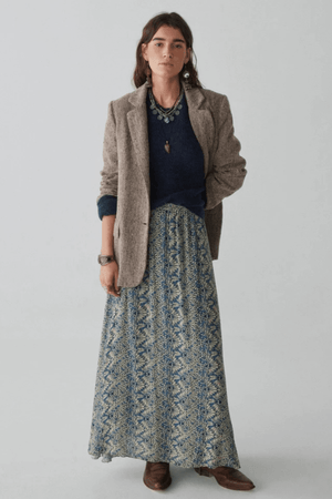 PHILIPPO SWEATER ALPACA BLUEBERRY