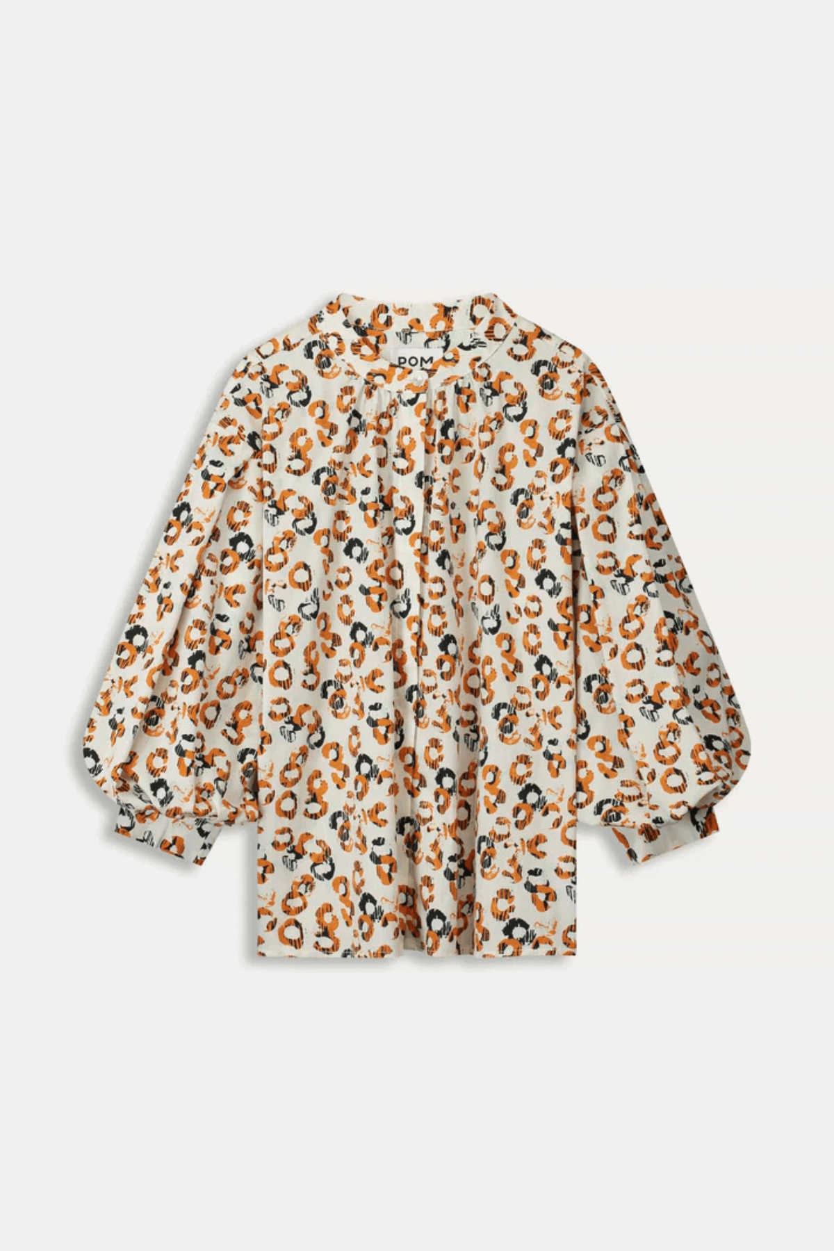 BLOUSE POPLIN LEOPARD LUSH