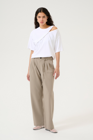 RENEE HOLE TEE BRIGHT WHITE