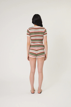 RIO TEE SEAWEED STRIPE