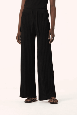ROBERTA KNIT PANT BLACK