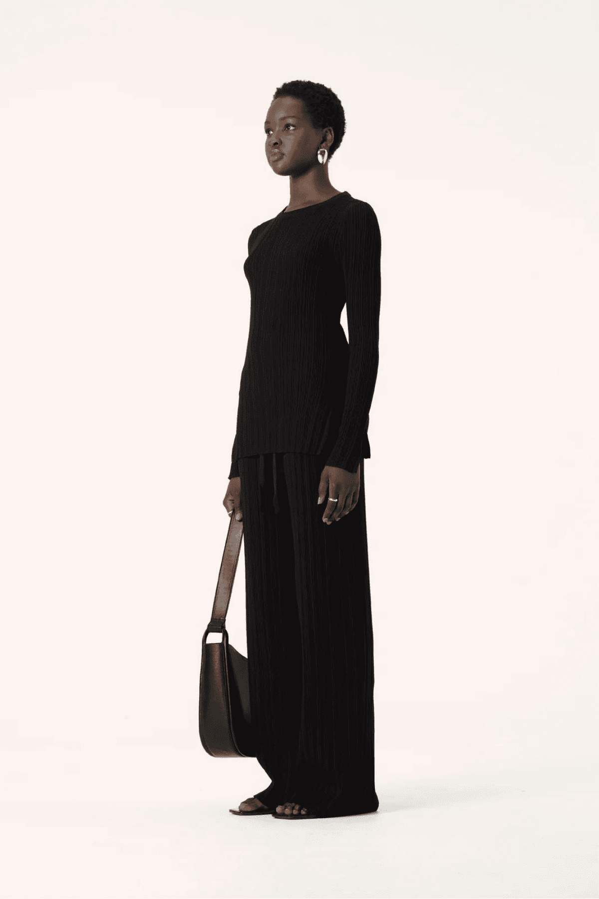 ROBERTA KNIT TOP BLACK