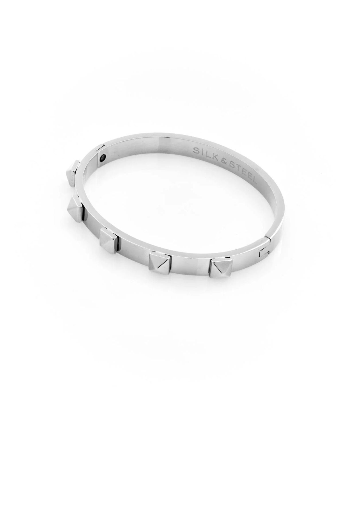 ROCK GLAM BANGLE SILVER