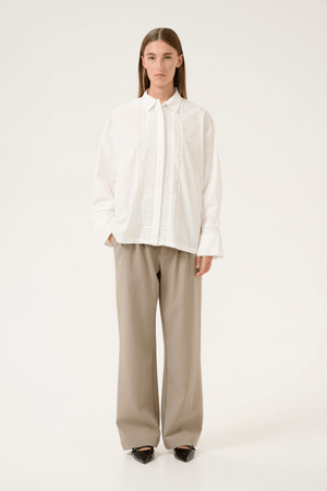 ROELLA SHIRT BRIGHT WHITE