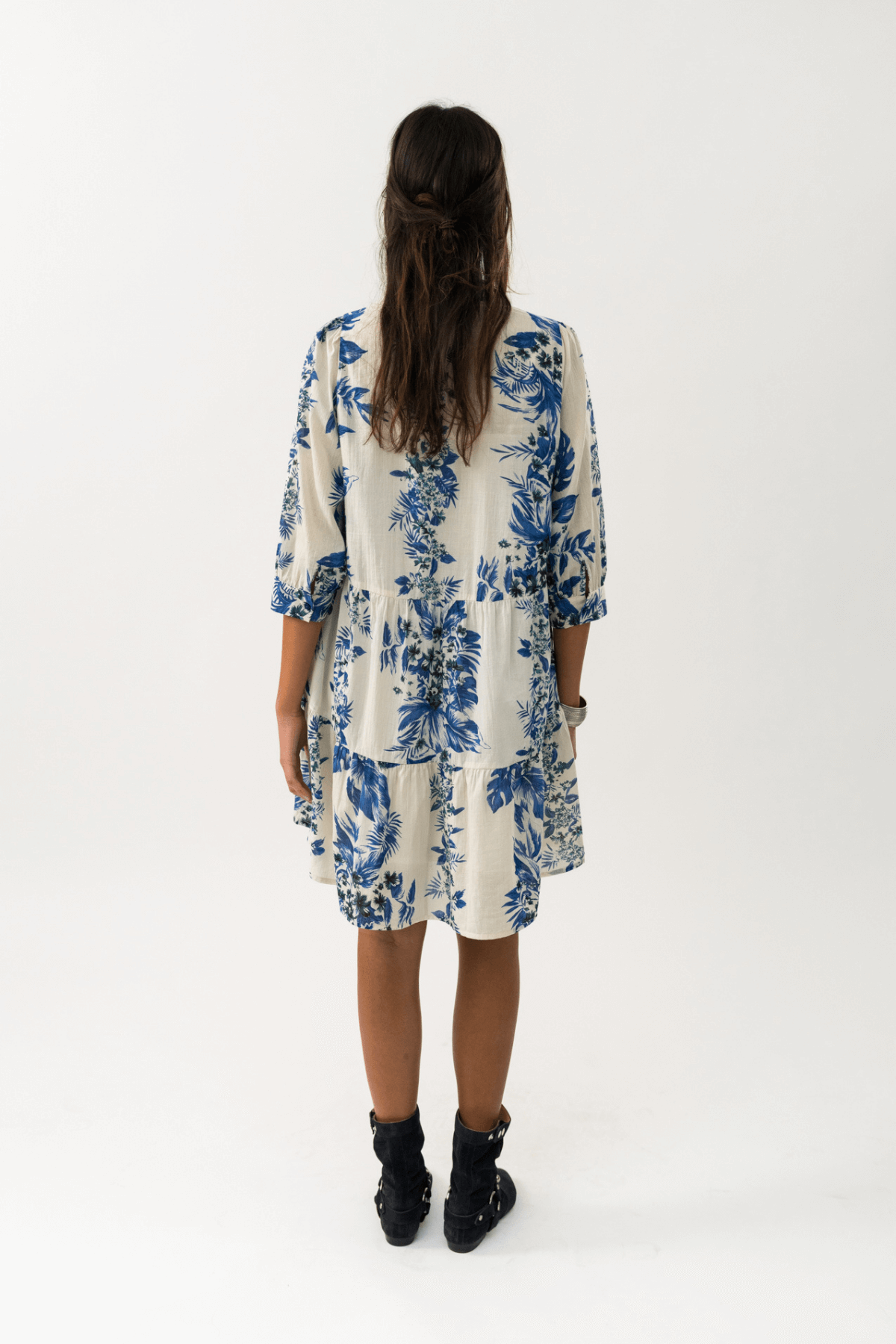 SABINE SHORT DRESS BLUE