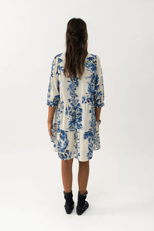 SABINE SHORT DRESS BLUE