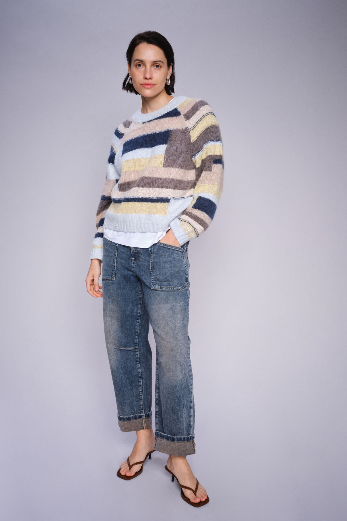 SAGAI LUPIN JEANS BLUE