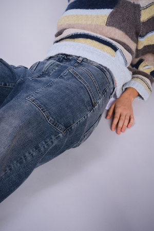 SAGAI LUPIN JEANS BLUE