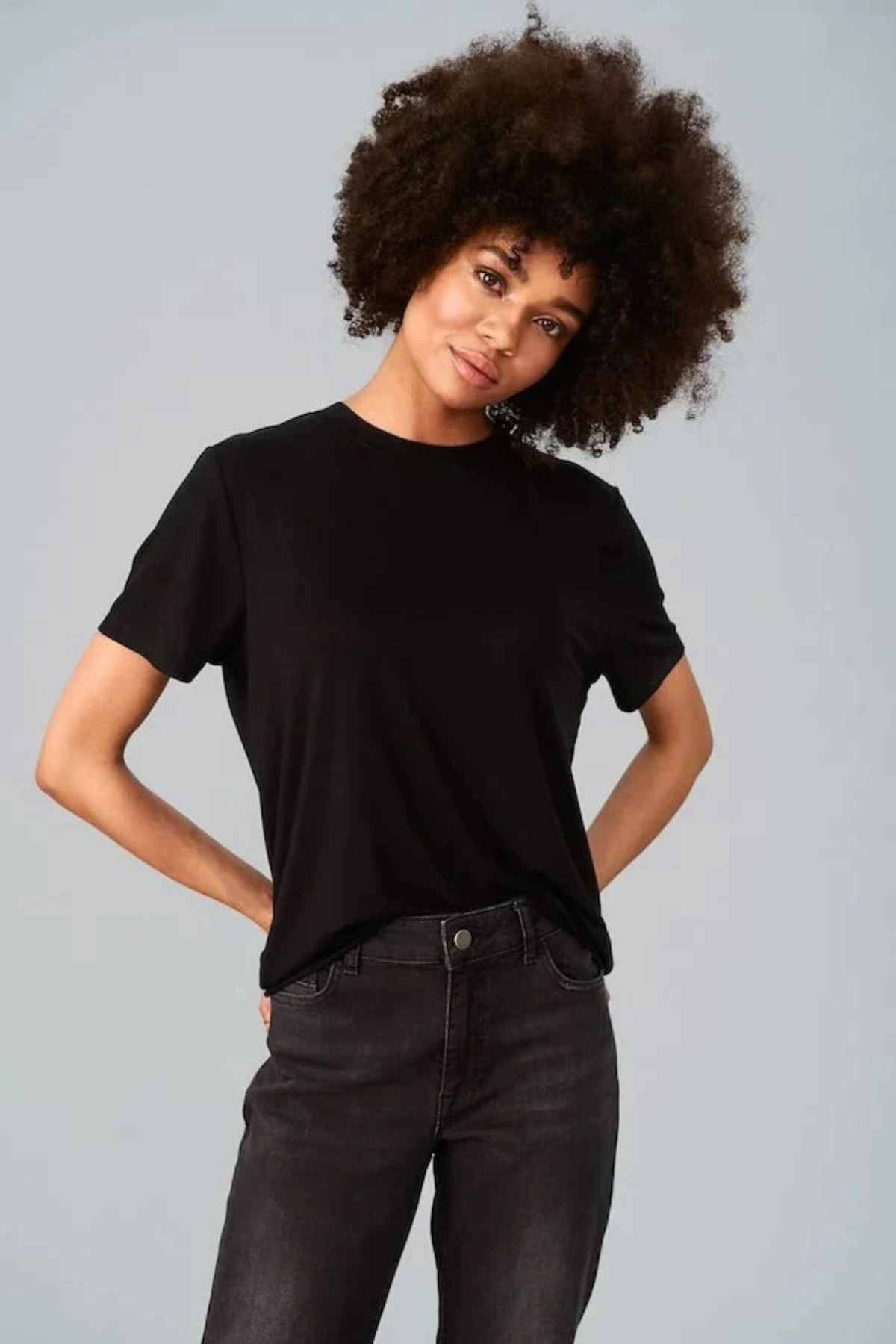 ADELIA REGULAR TSHIRT BLACK