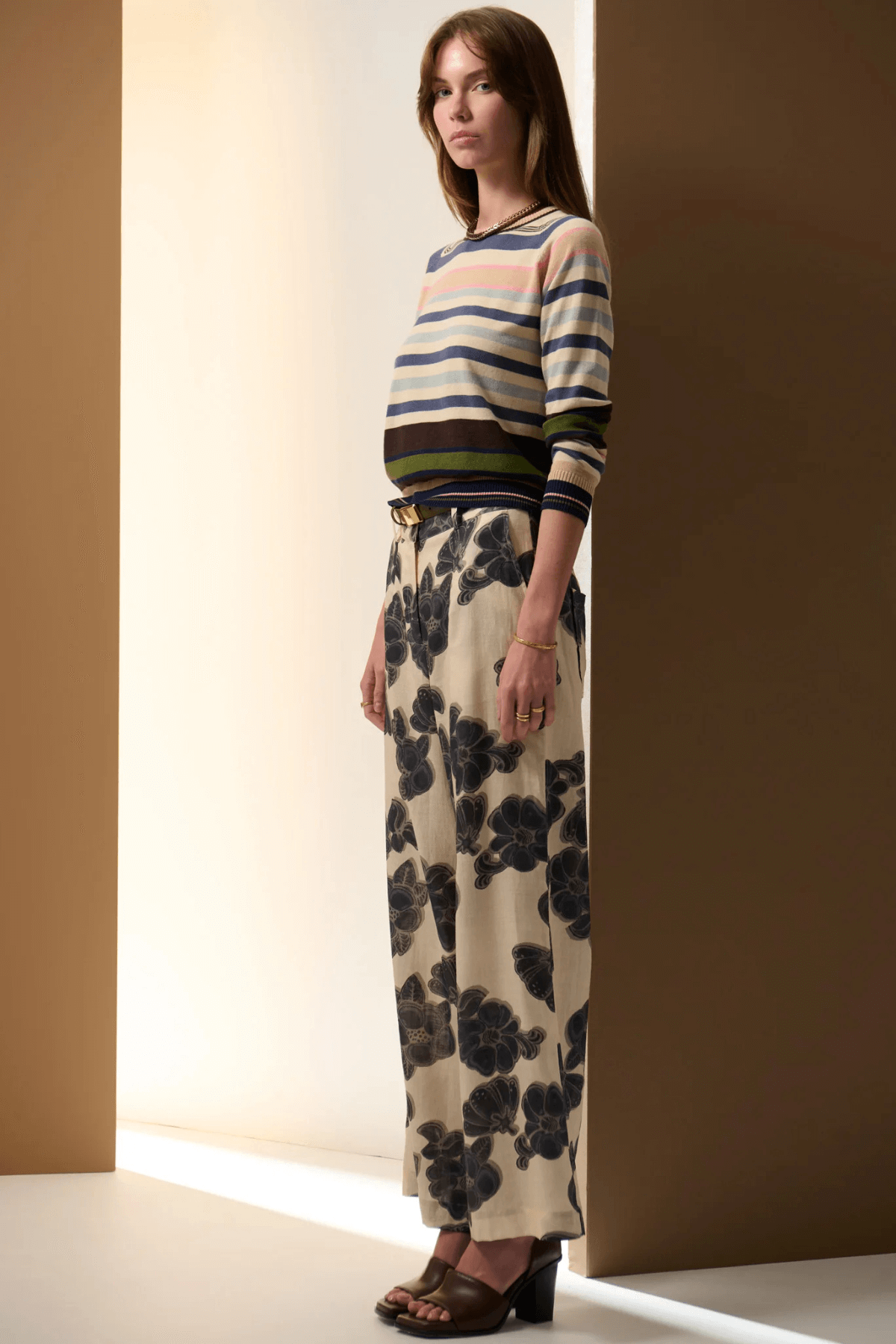 SELA MULTI KNIT BLUE MULTI