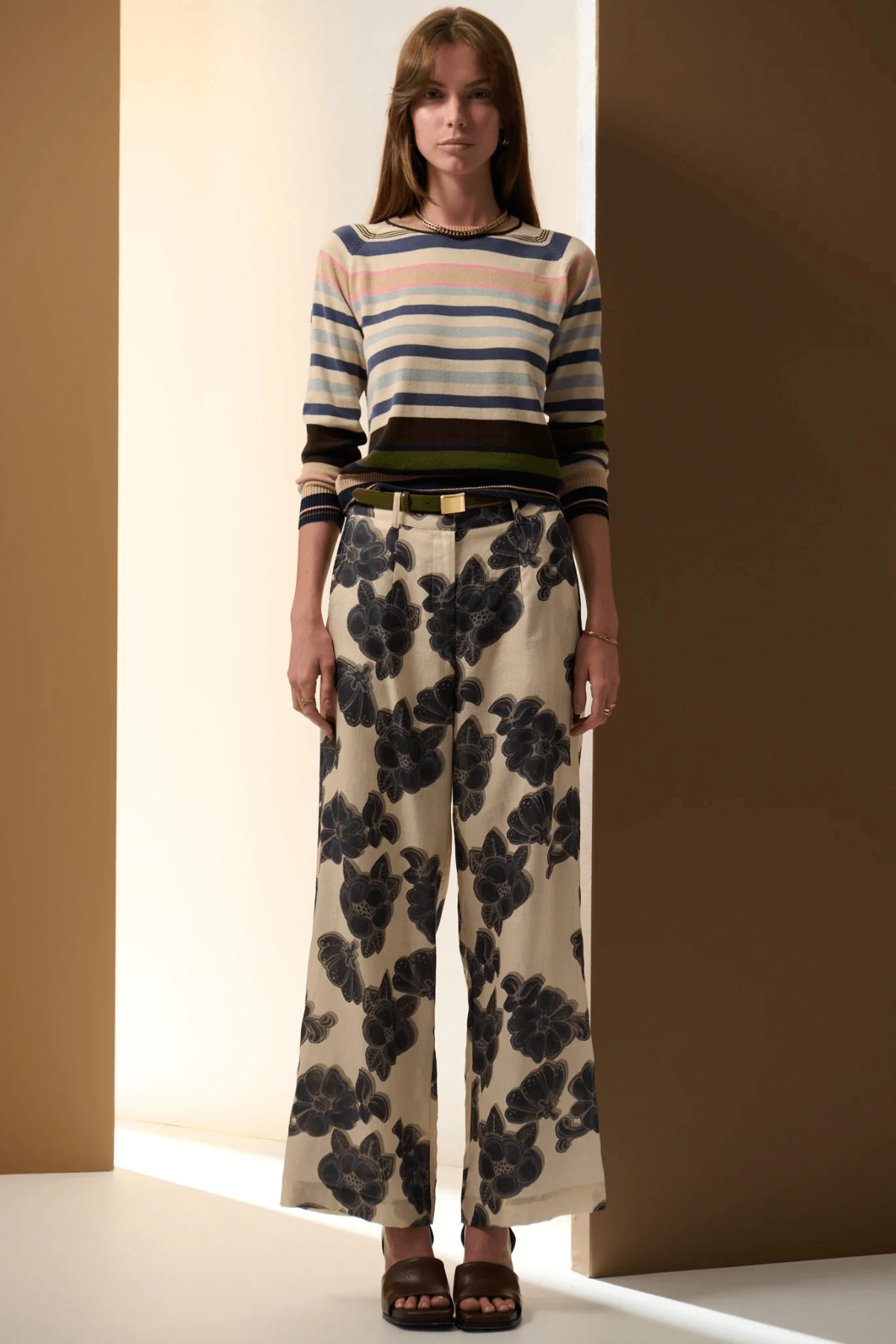 SELA MULTI KNIT BLUE MULTI