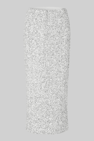 SHIMMA SKIRT SILVER