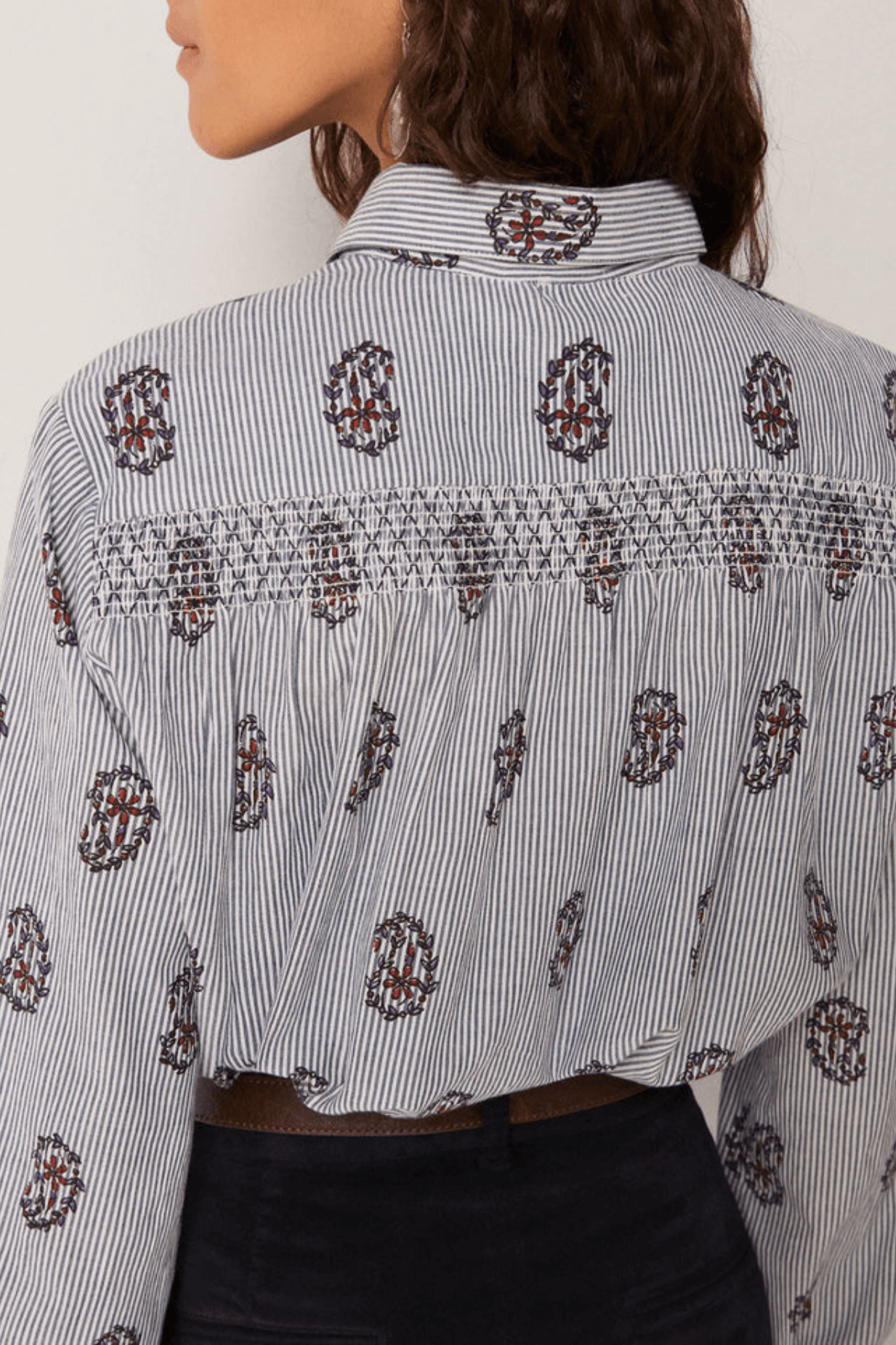 SOPHIE BLOUSE STRIPED MEADOW