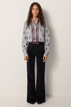 SOPHIE BLOUSE STRIPED MEADOW