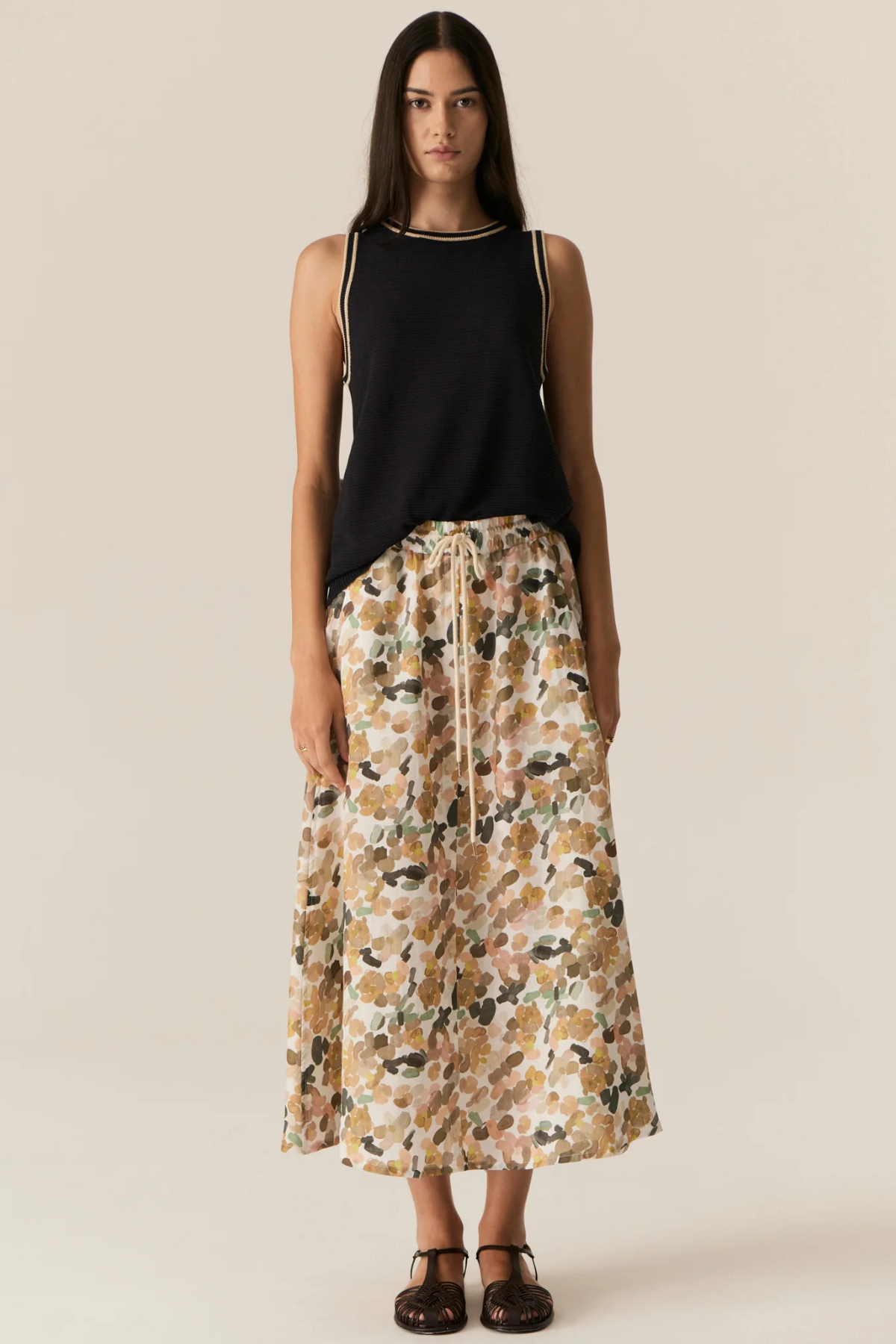 SPECKLE SKIRT PRINT