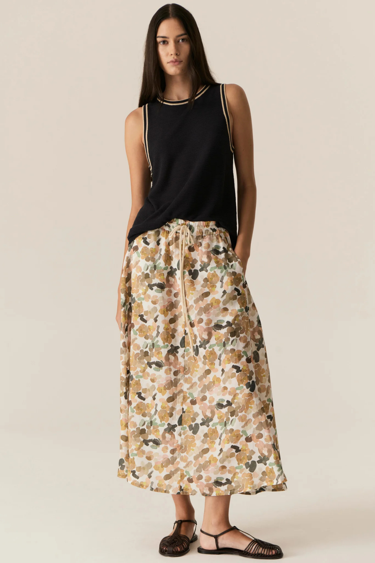 SPECKLE SKIRT PRINT
