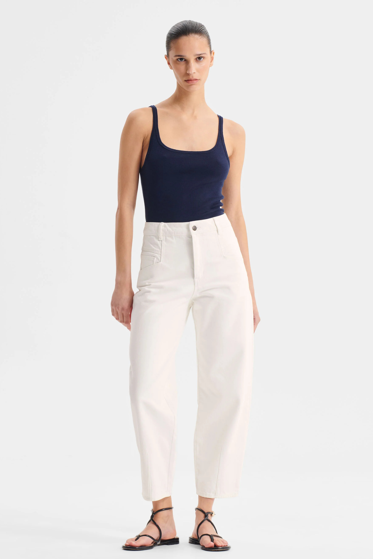 SPENCER DENIM JEAN WHITE