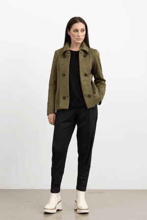 SUBCONSCIOUS TRENCH COAT OLIVE