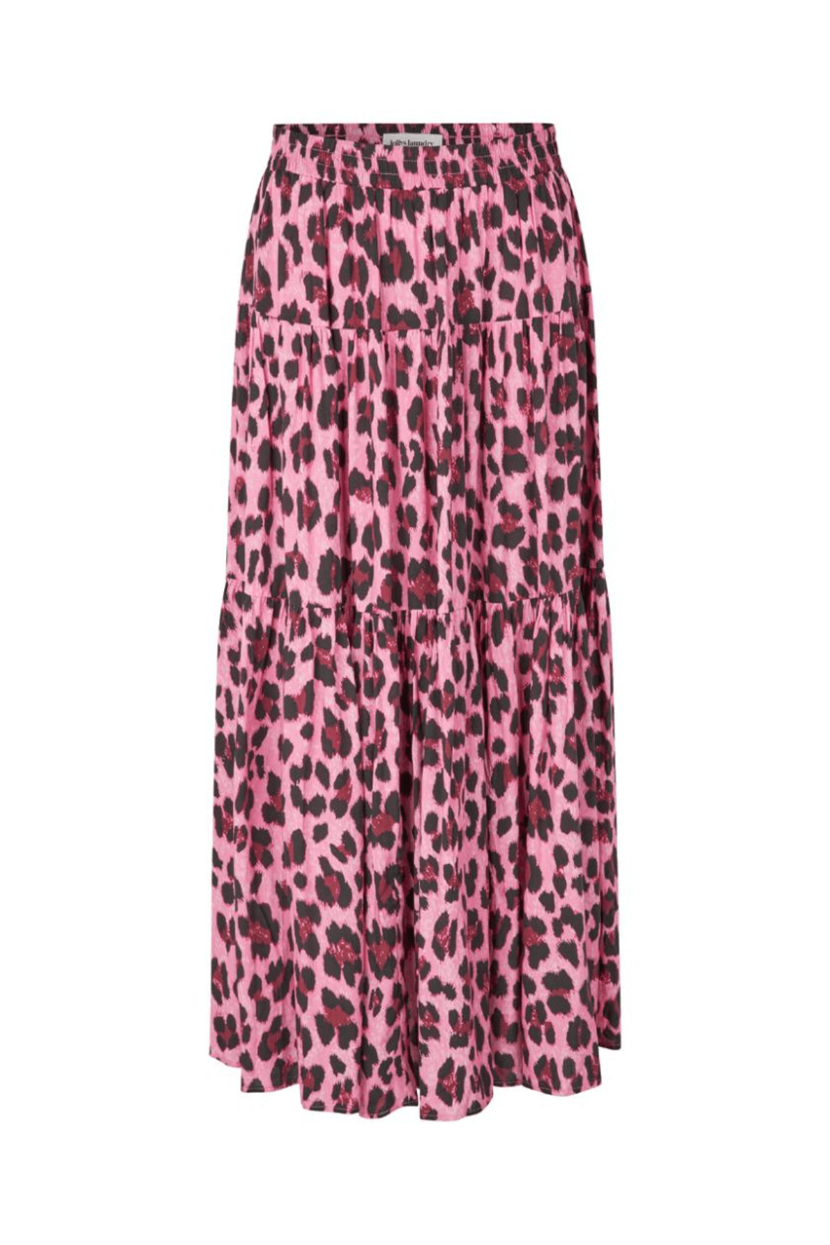 SUNSET MAXI SKIRT NEON PINK