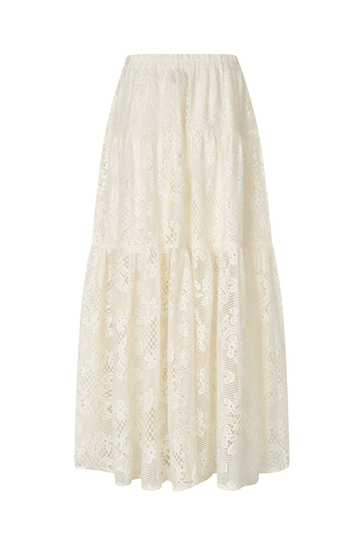 SUNSET MAXI SKIRT CREME