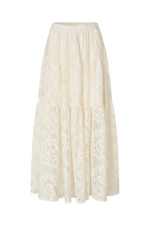 SUNSET MAXI SKIRT CREME
