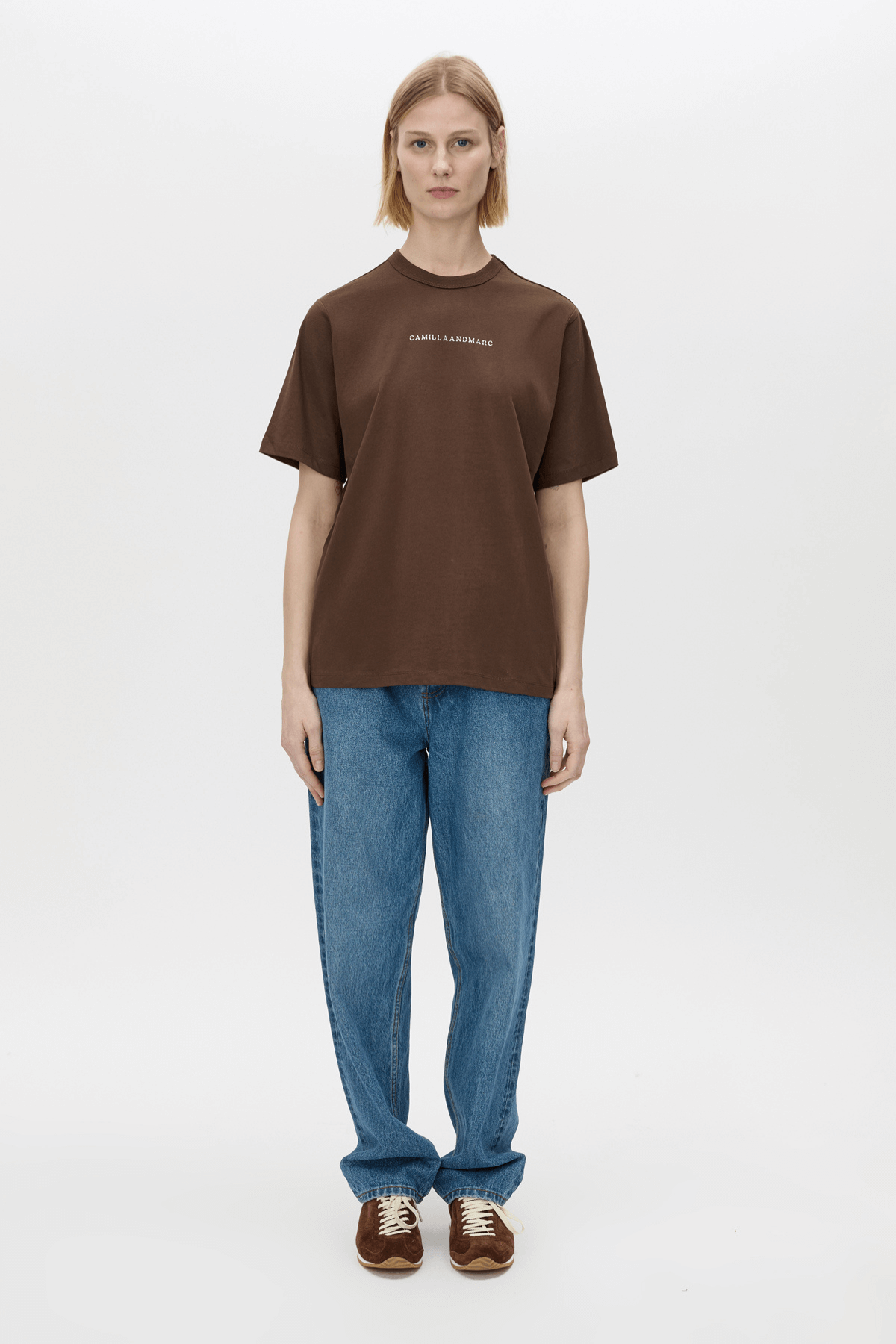 SUVERO LOGO TEE CHOCOLATE