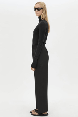 SYLVIA SOFT SUITING PANT BLACK