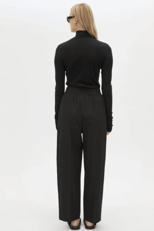 SYLVIA SOFT SUITING PANT BLACK