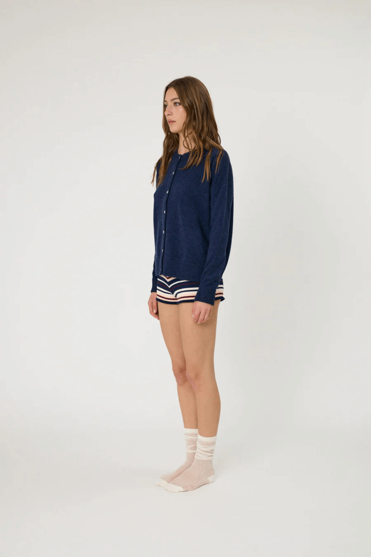 TALI CARDIGAN INDIGO