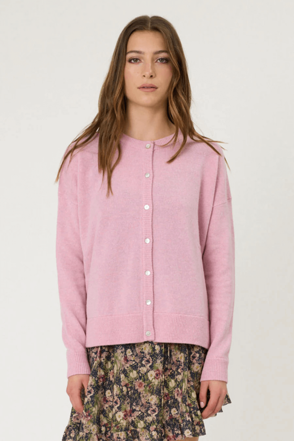 TALI CARDIGAN BLUSH