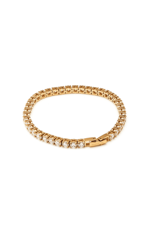TENNIS BRACELET CZ/GOLD